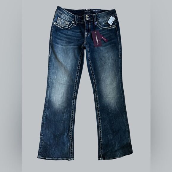 🏷️NWT Vigoss Chelsea Bootcut Jean - Picture 1 of 5